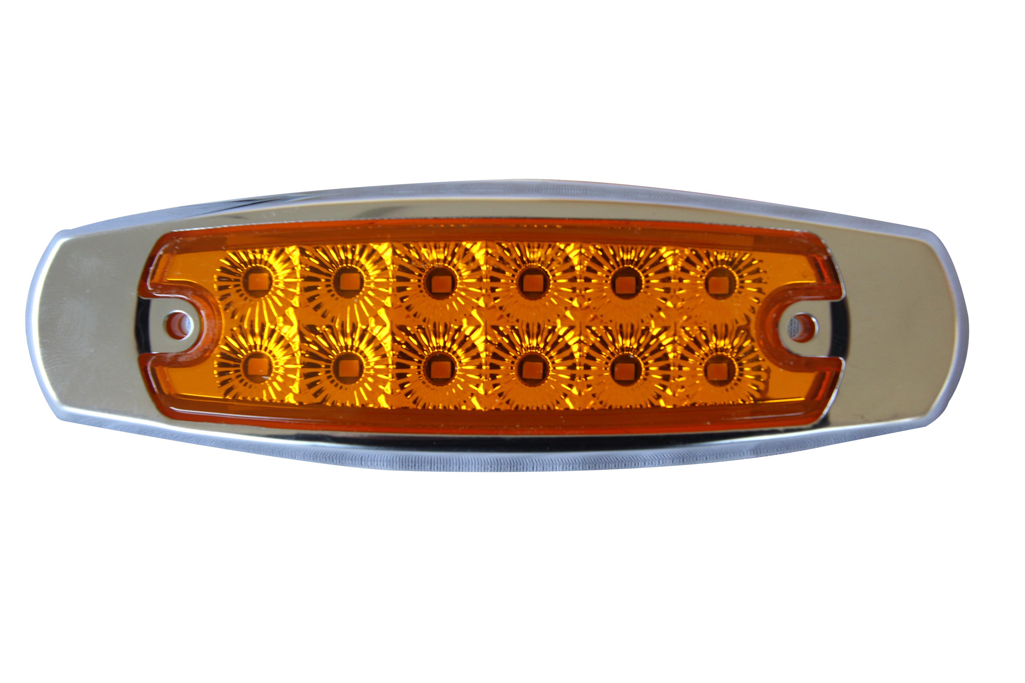 FAROL  10-30V 12 LED DELIMITADORA AMBAR