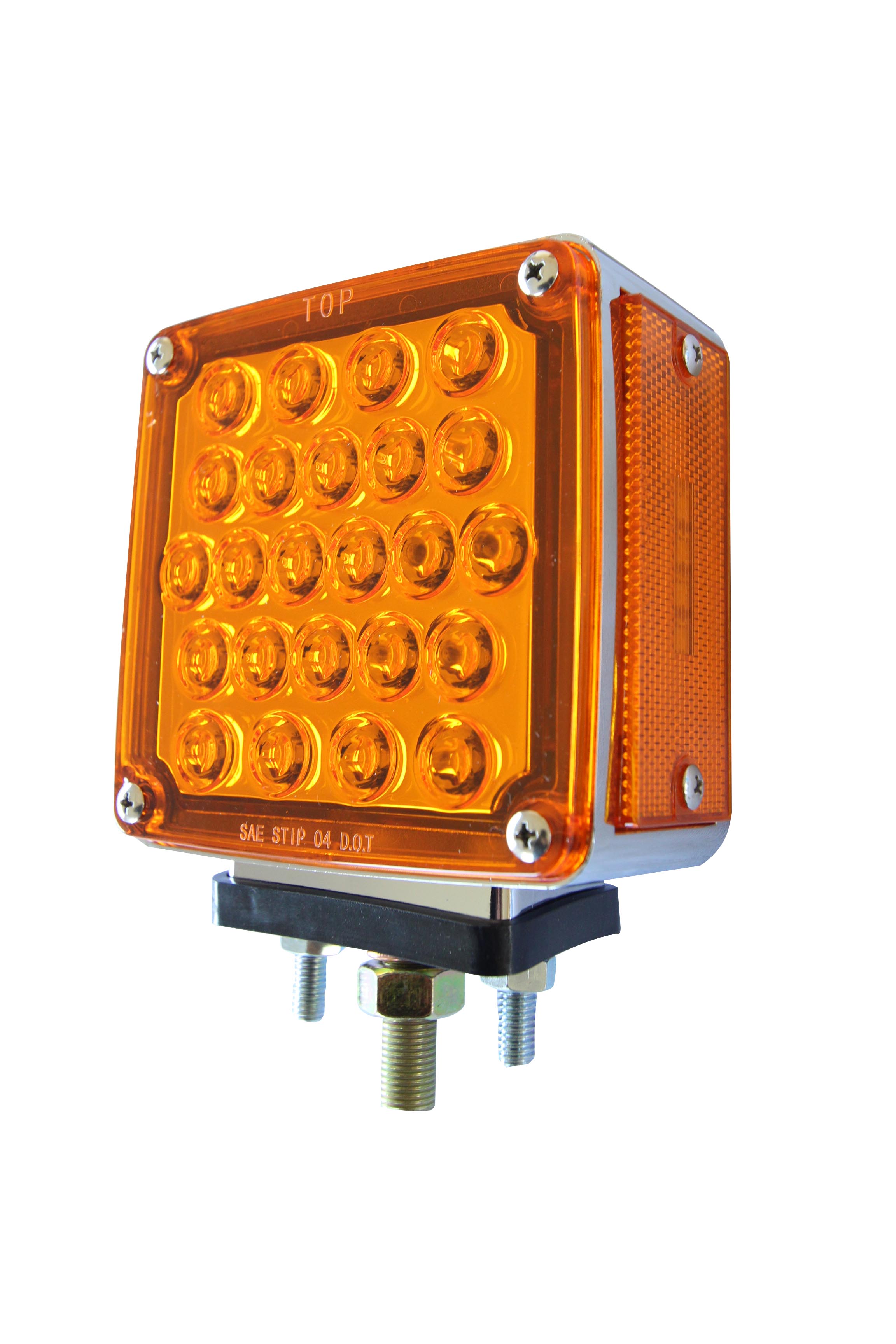 DIRECCIONAL 12V LH LED AMB/ROJ 3 PINES DOBLE CARA