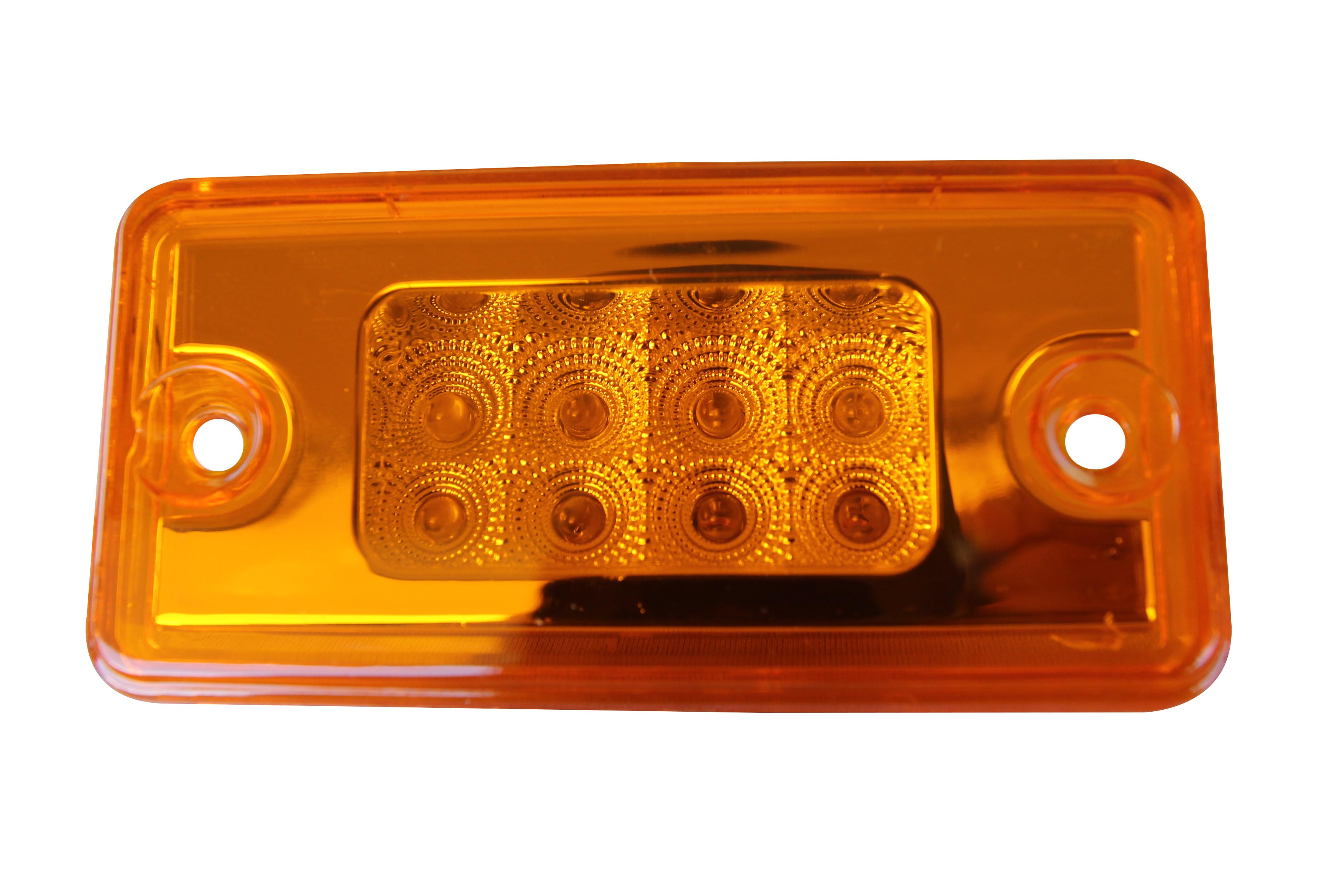 FAROL  10-30V V 8 LED AMBAR CARROCERIA