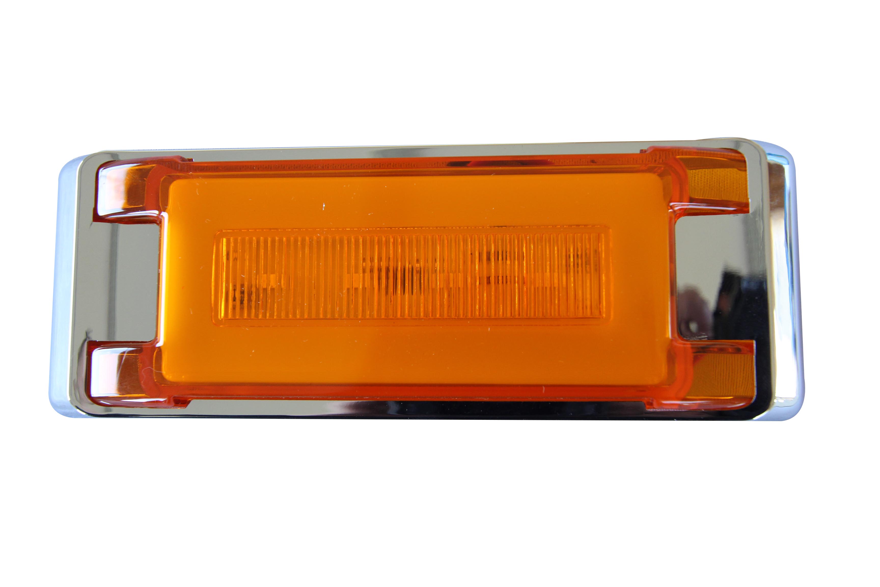 FAROL 12V   4 LED DELIMITADORA CARROCERIA AMBAR