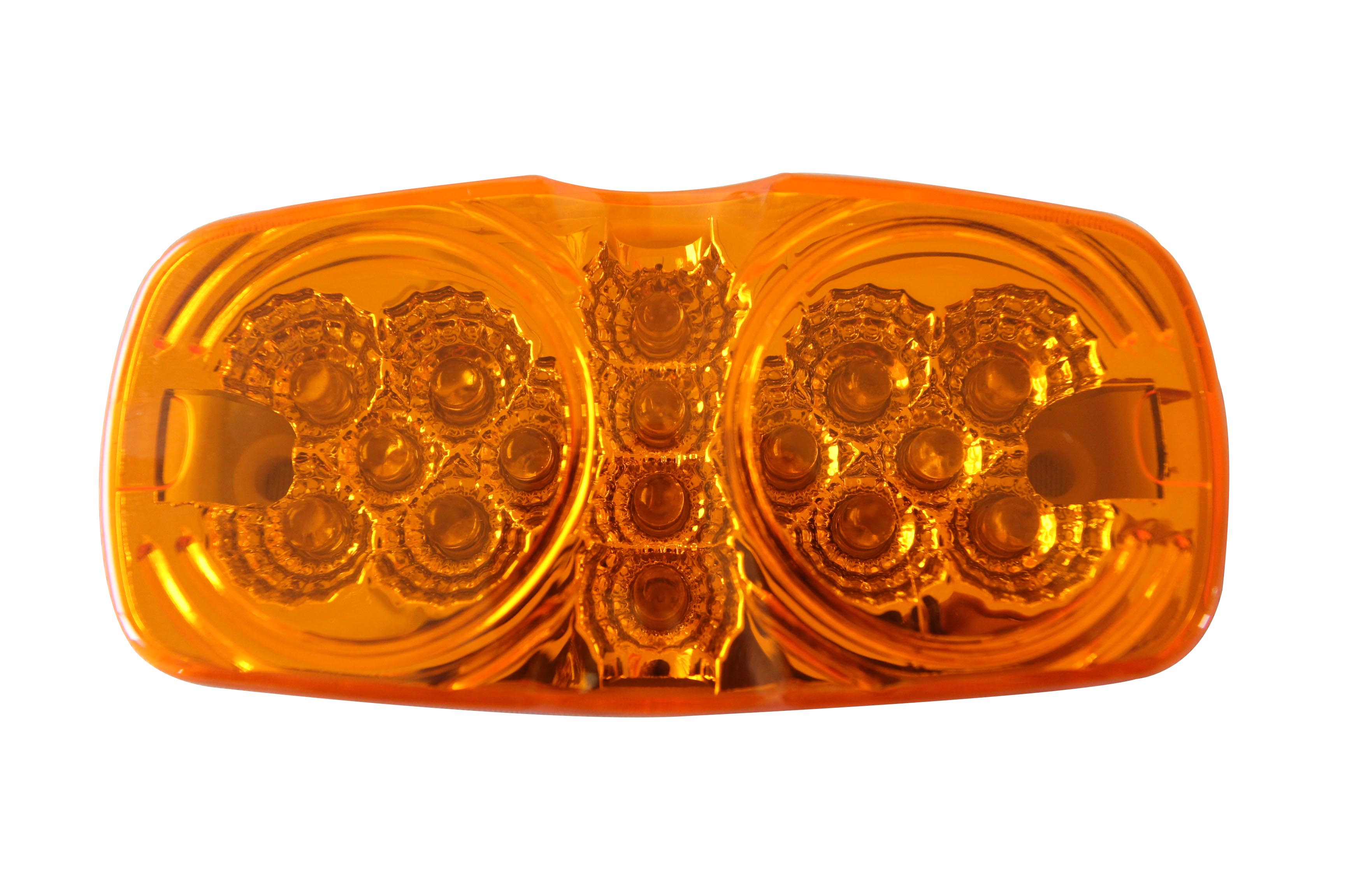 FAROL DE PARCHE 16LED AMBAR
