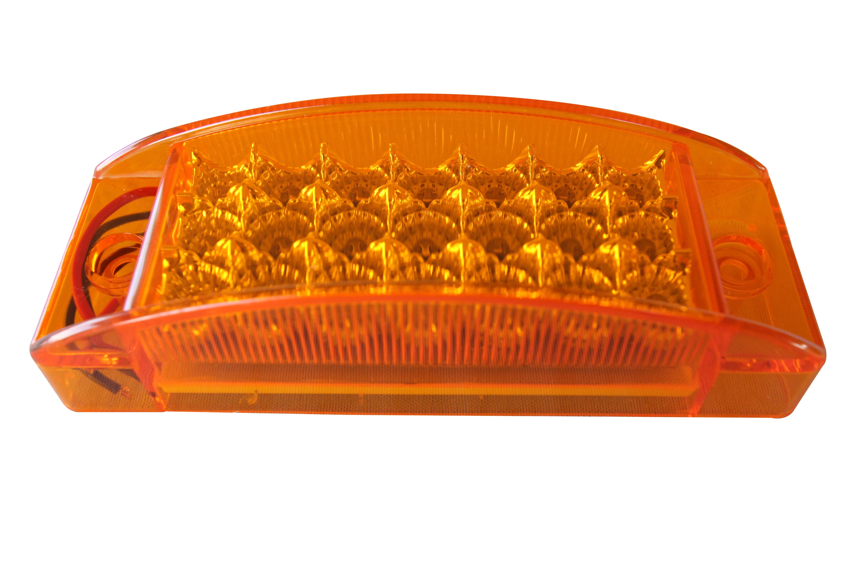 FAROL CARROCERIA 12V 21LED AMBAR