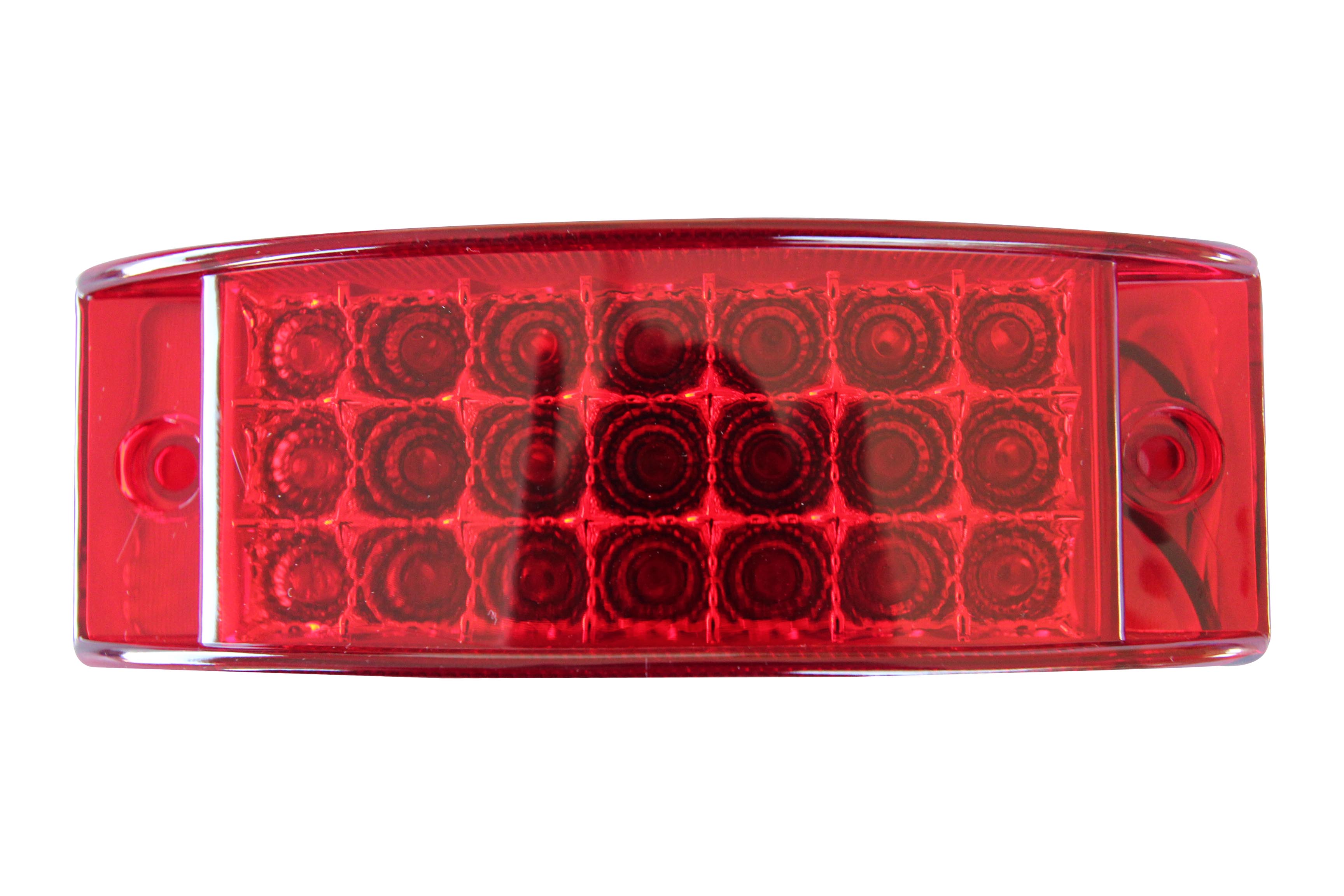 FAROL CARROCERIA 12V 21 LED ROJO