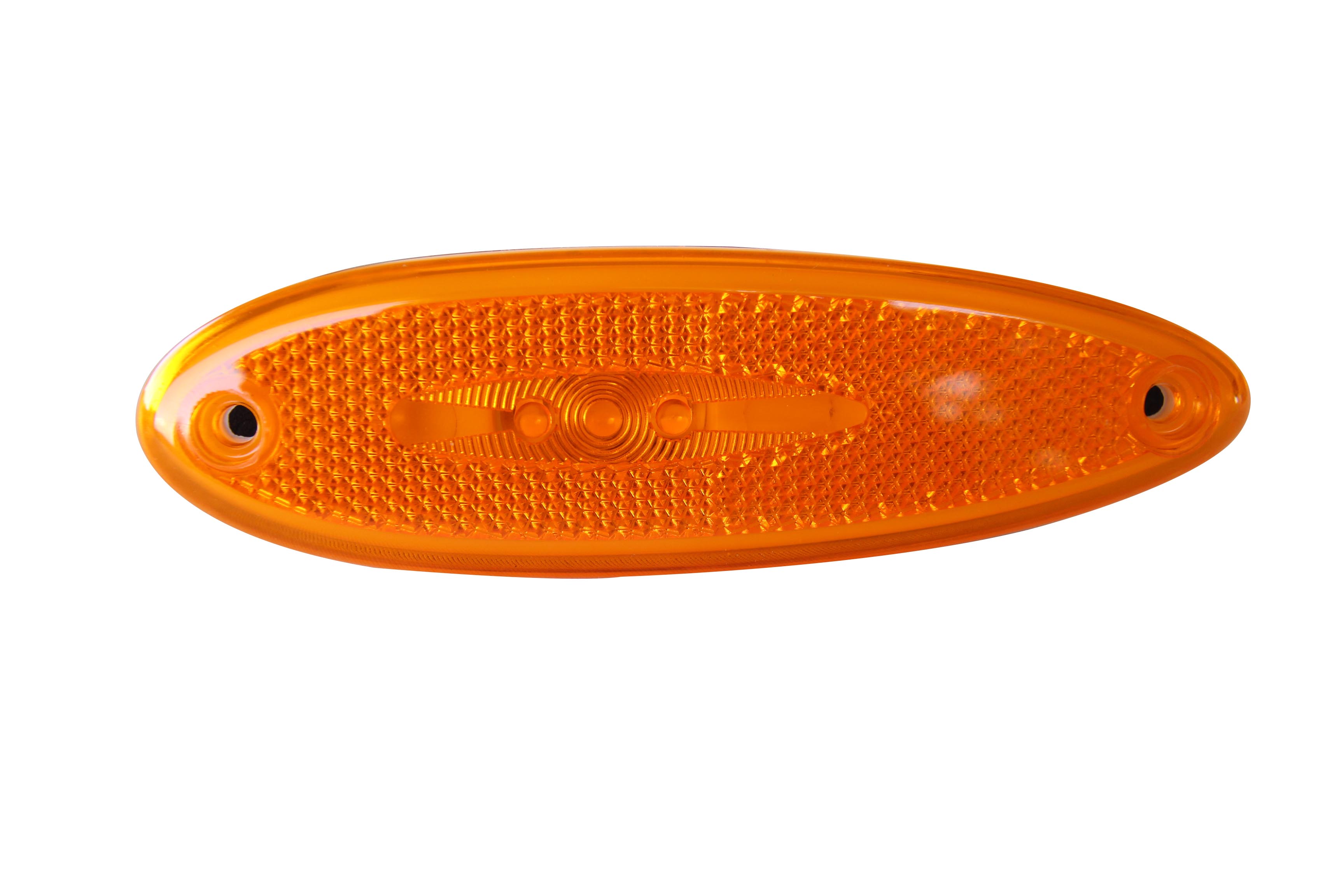 FAROL DELIMITADOR 10-30V 3LED AMBAR