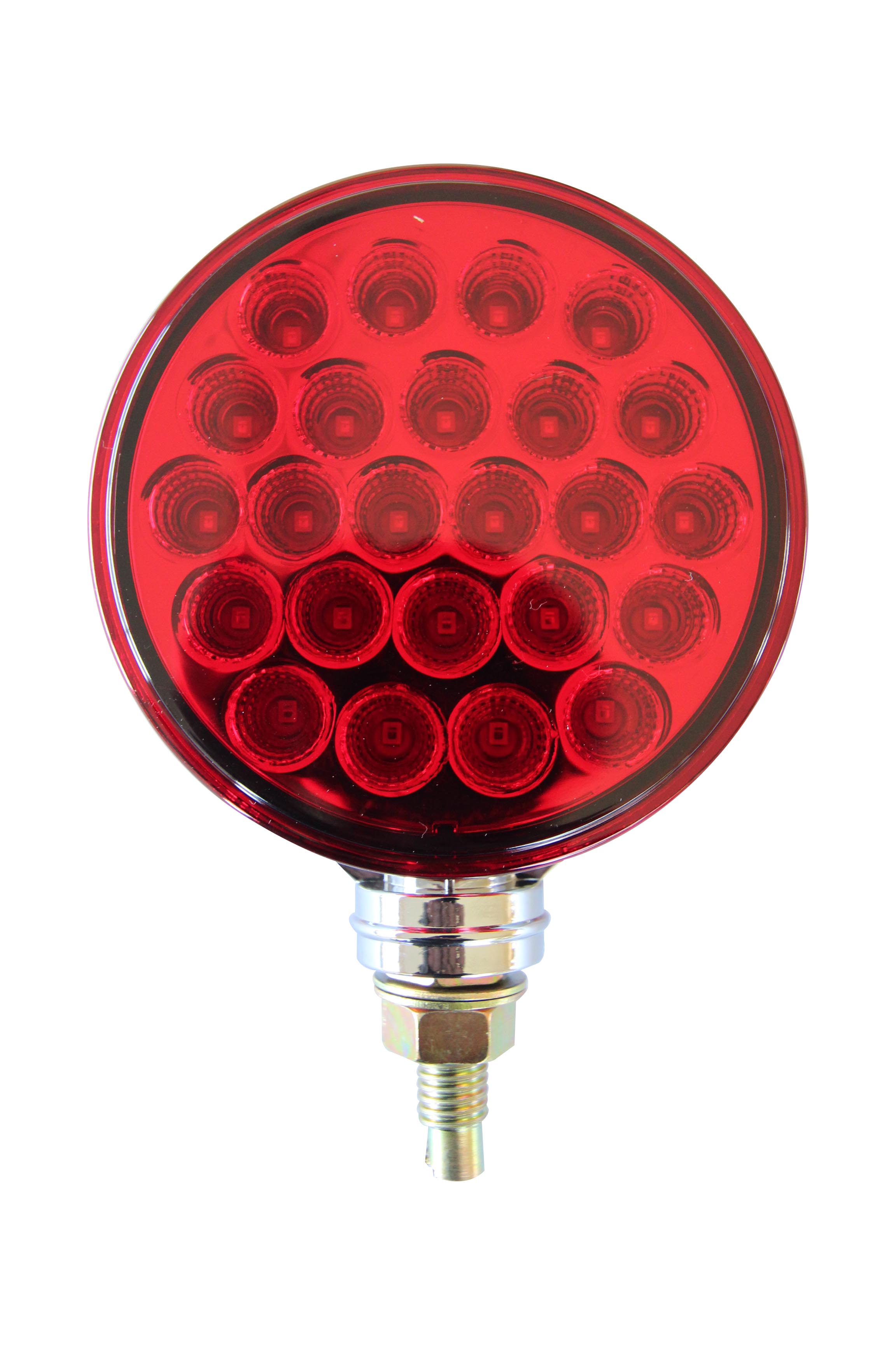 DIRECCIONAL 10-30V LED AMB/ROJO  REDONDO 1 PIN (DOBLE CARA)