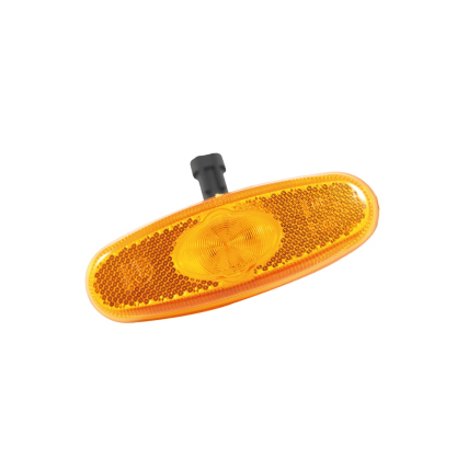 FAROL CARROCERIA LATERAL AMBAR 24V 4 LED HIGER