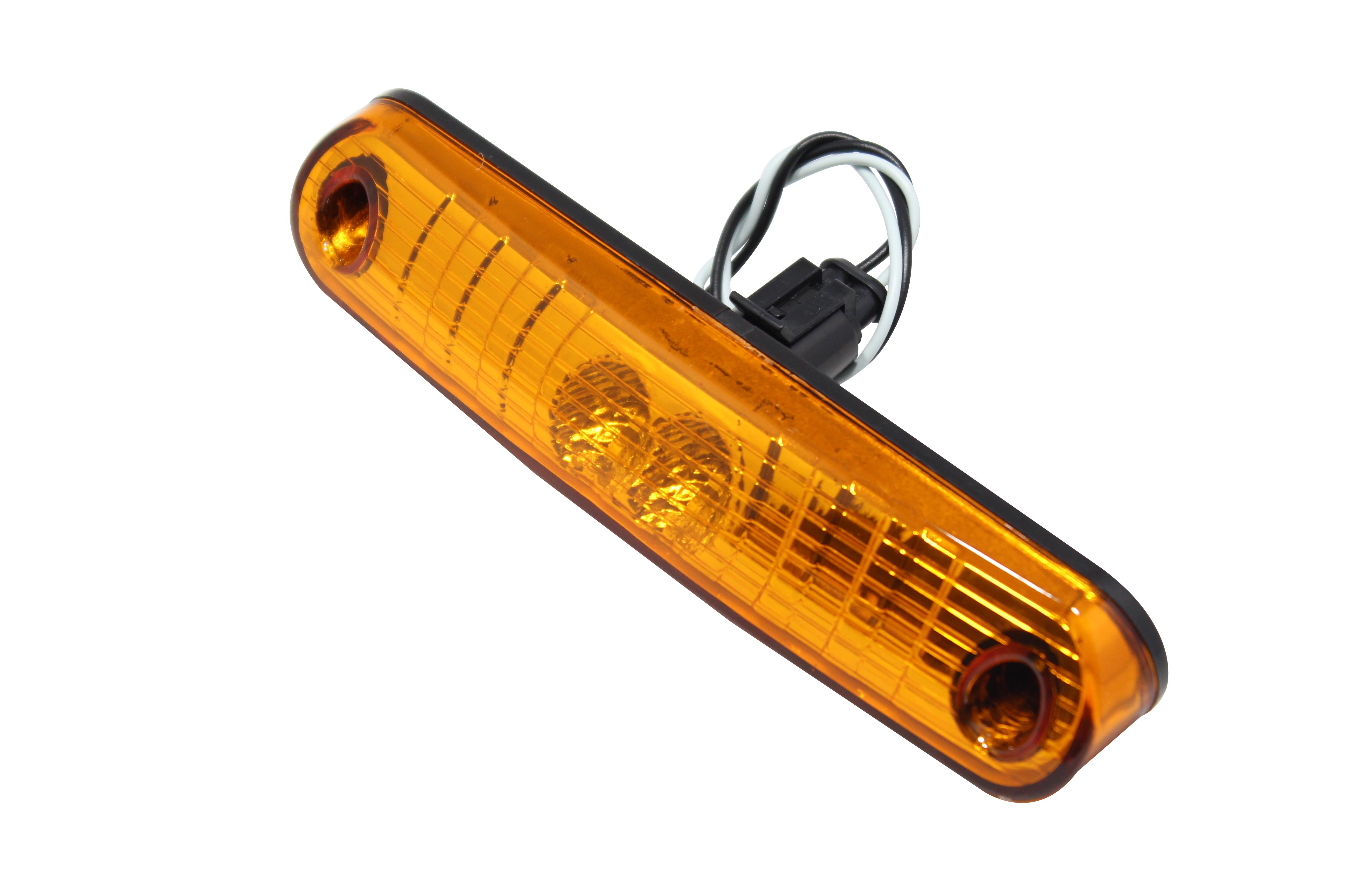 FAROL CARROCERIA MARCOPOLO 10V-30V 2 LED CRISTAL