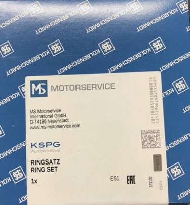 JGO ANILLOS PISTON STD 97.500 OM366 A/LA OF 1721