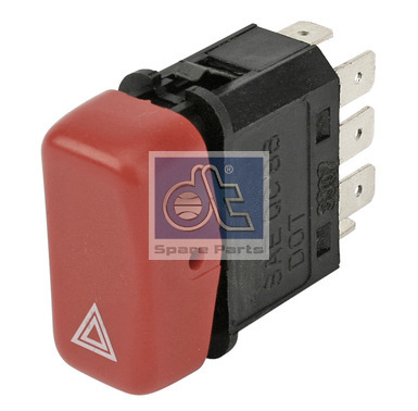 INTERRUPTOR 1 PASO 24V LUZ EMERGENCIA (TIPO DELGADO)