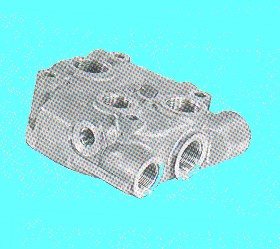 CABEZOTE COMPRESOR AIRE   O 371 OM 400