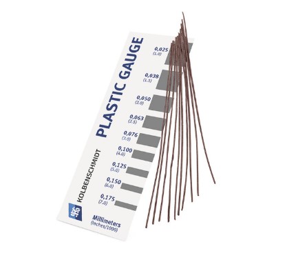PLASTIC GAUGE DIESEL - GASOLINA 10 TIRAS