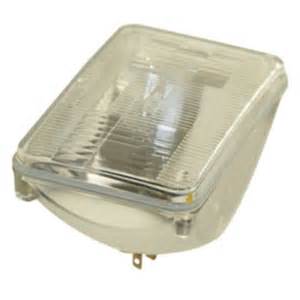 SEALED BEAM REC 6" 1/2 12V 100W 2 PAT 100X165MM