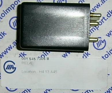 RELE BOMBA COMBUSTIBLE W 124 / W 201