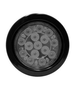 LAMPARA LED LENTE LISO CRISTAL REFLECTIVO METALIZADO MULTIVO