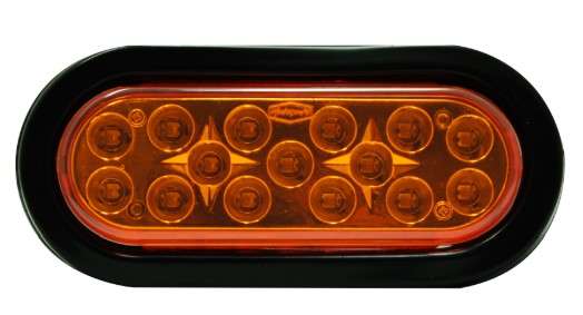 LAMPARA LATERAL 15LED AMBAR MULTIVOLTAJE