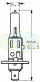 BOMBILLO HALOGENO H1 12V 100W P14,5s AZUL