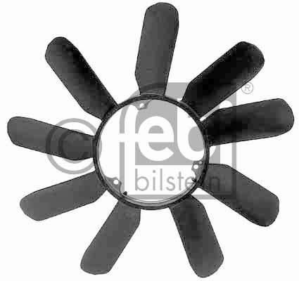 ABANICO PLASTICO RADIADOR 9 ASPAS 455MM OM603