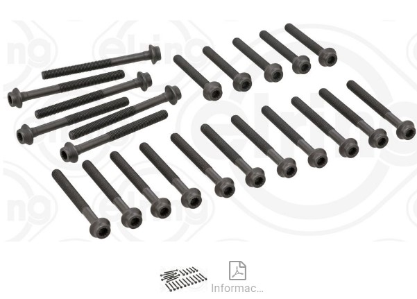 JGO TORNILLOS CABEZOTE OM602 5 CILINDROS