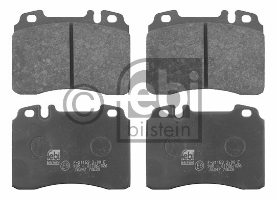 JGO FIBRAS FRENO DELANTERO W129.060/061/066 ; 210.072 TEXTAR