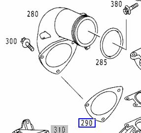 EMPAQUE ADMISION AIRE TURBO OM628