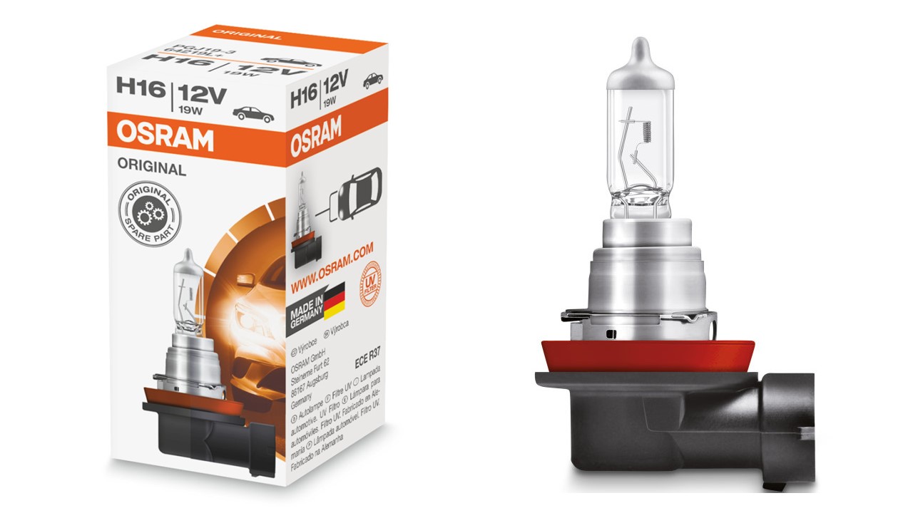 BOMBILLO HALOGENO H16 12V 19W PGJ19 ORIGINAL LINE