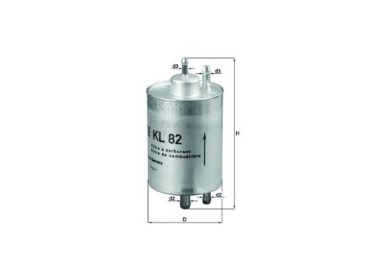 FILTRO COMBUSTIBLE 438 FP210/215/220/230/463 MAHLE