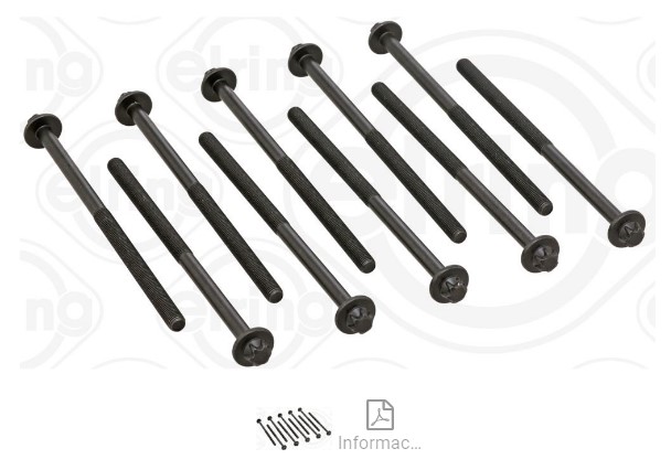 JGO TORNILLOS CABEZOTE OM651