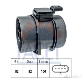 SENSOR FLUJO AIRE AIR FLOW METER OM651 