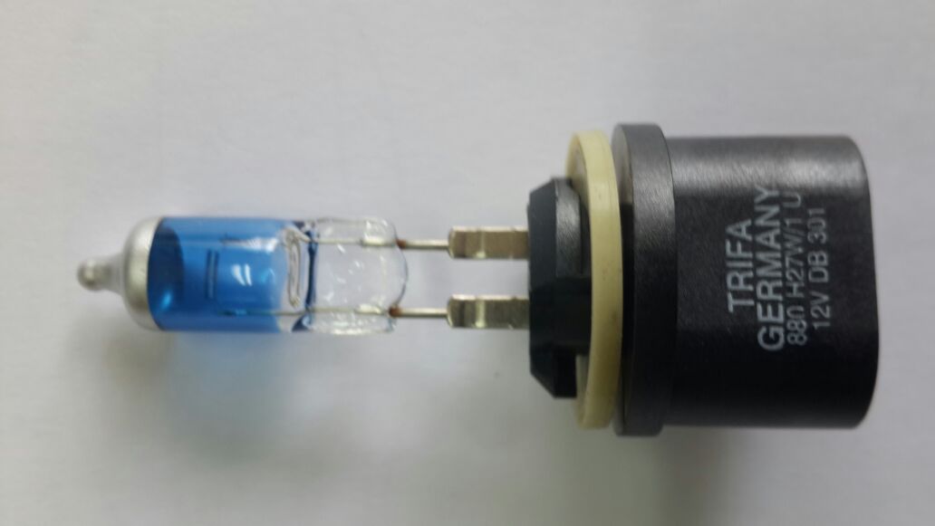BOMBILLO HALOGENO H27 12V 27W PGJ13 BLUE 880 RECTO
