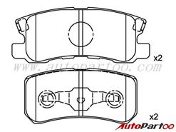 PAST TRAS MITSUBISHI MONTERO V78 01/04