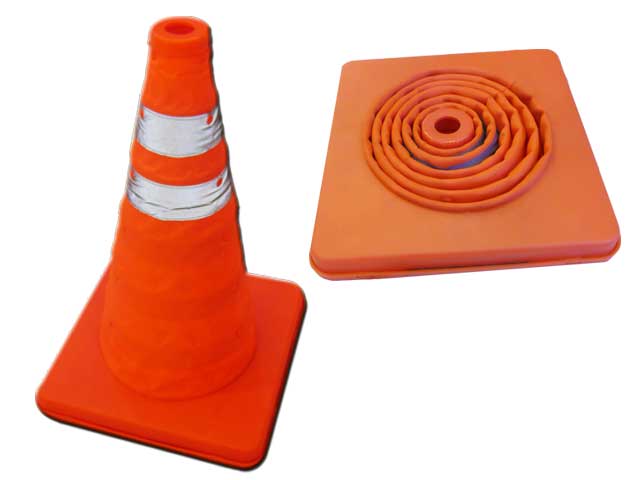 CONO PELIGRO 15" REFLECTIVO
