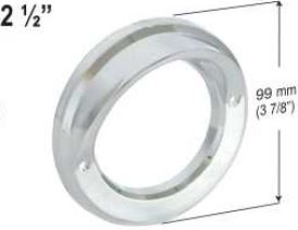ARO CROMADO 2 1/2" TIPO VISERA