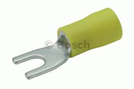 TERMINAL ABIERTO CABLE 10 #181 SEMI F-AMARILLO 1/4 DELGAD