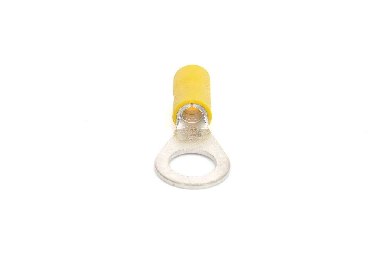 TERMINAL OJO CABLE 10 #175 SEMI F-AMARILLO 5/16