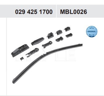 ESCOBILLA LIMPIAPARABRISAS DEL IZQ-DCH 425 MM 17 PUL TODOS