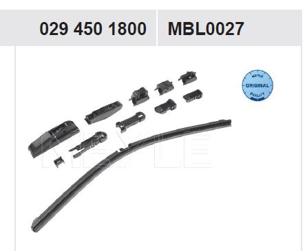 ESCOBILLA LIMPIAPARABRISAS DEL IZQ-DCH 450 MM 18 PUL TODOS