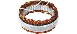 ESTATOR ALTERNADOR 28V 75A SCANIA K113 VOLKS 17.210 17.240