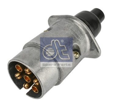 TOMA CORRIENTE PARA REMOLQUE CARRETA  MACHO 7 LINEAS