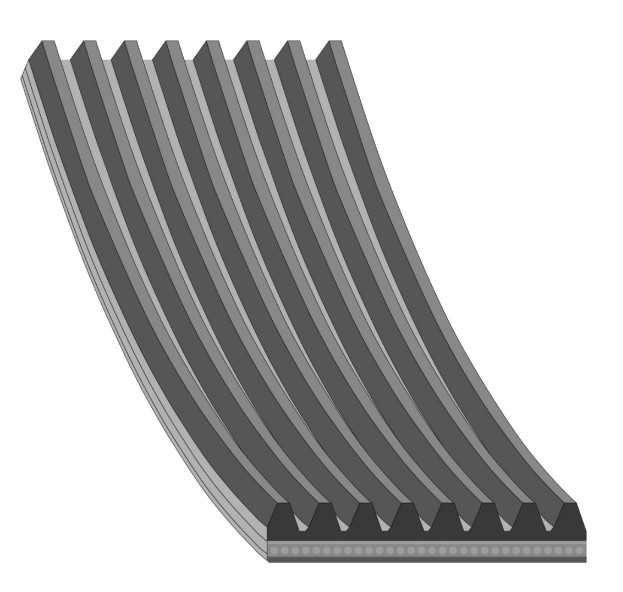 FAJA MULTICANAL 8PK X 2317 91.22 PULGADAS VW 17.220