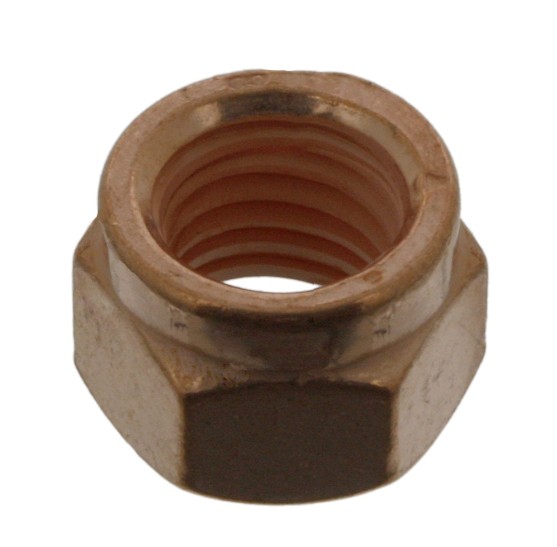 TUERCA SEGURIDAD ESPARRAGO TURBO MANIFUL 10.00 MM COBRE