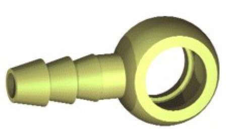 UNION 10 MM PARA MANGUERA DE 8 MM  CALAVERA