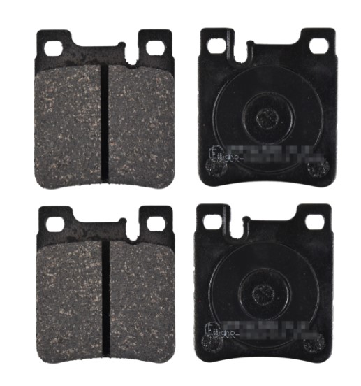 JGO FIBRAS FRENO TRASERO W 140 / W 208 HASTA /W 210 HASTA