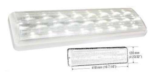 LAMPARA LED INTERNA DE TECHO 24V