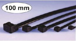 GAZA PLASTICA NEGRA  4"  2.5 X 100MM