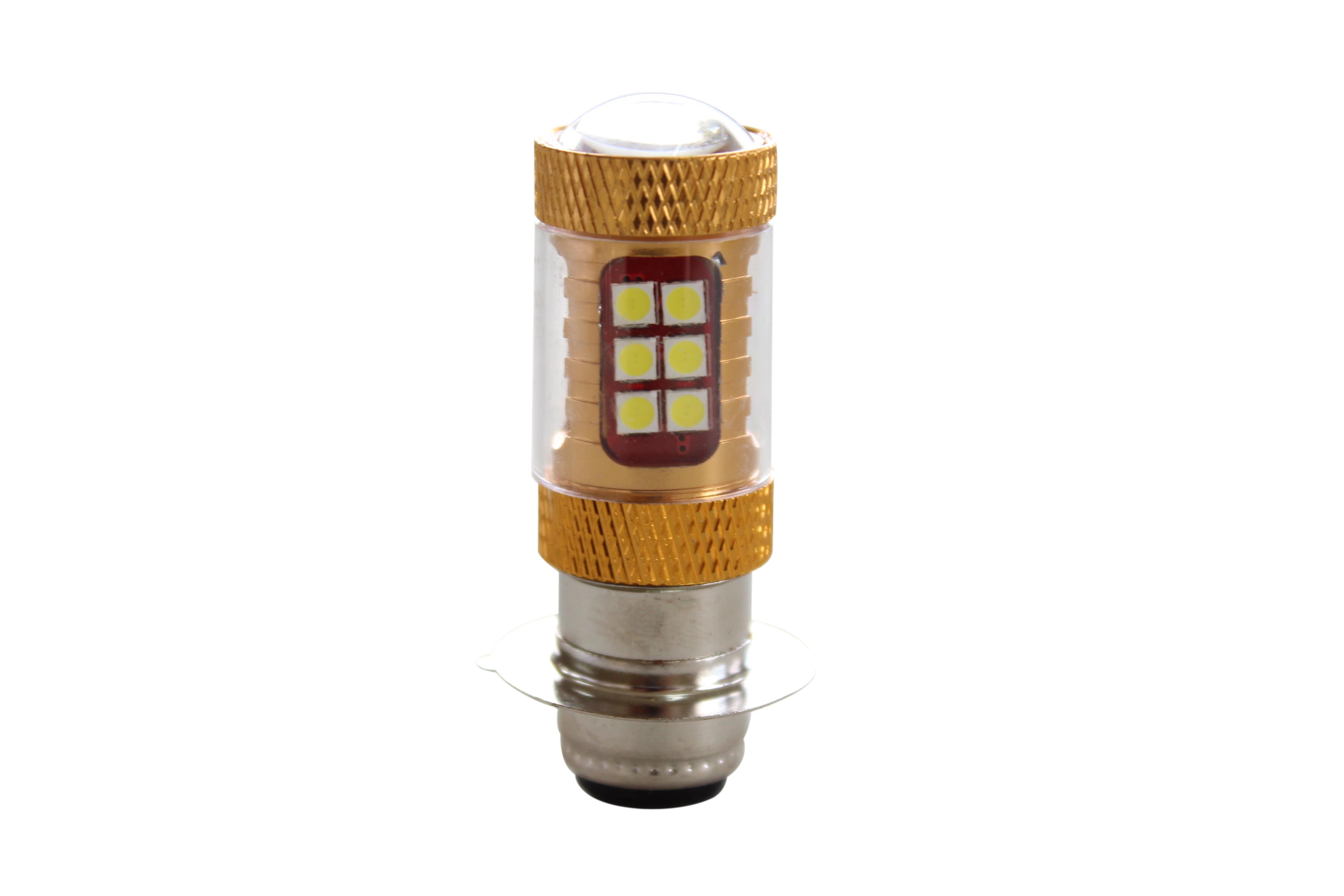 BOMBILLO 2 CONT 12V LED UN PICO