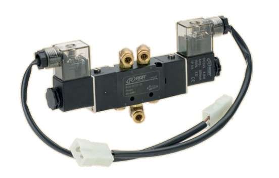 ELECTROVALVULA PUERTA MARCOPOLO G7 24V  ACOPLE METALICO