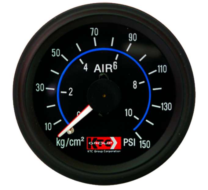 RELOJ MARCADOR PRESION AIRE MECANICO 150 LBS  2 AGUJAS