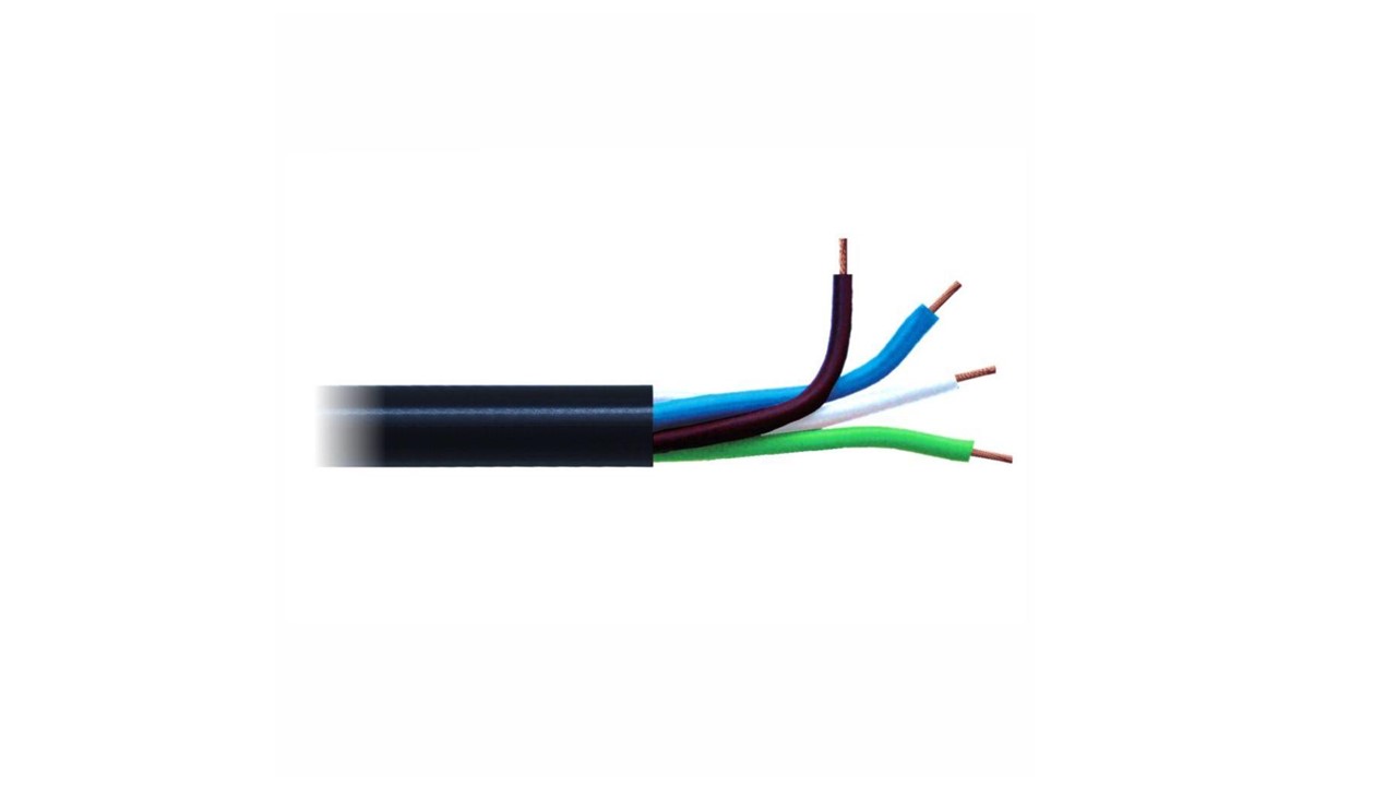 ROLLO 25M CABLE AUTOMOTRIZ TSJ 4 LINEAS CABLE # 18 = 1.50 MM
