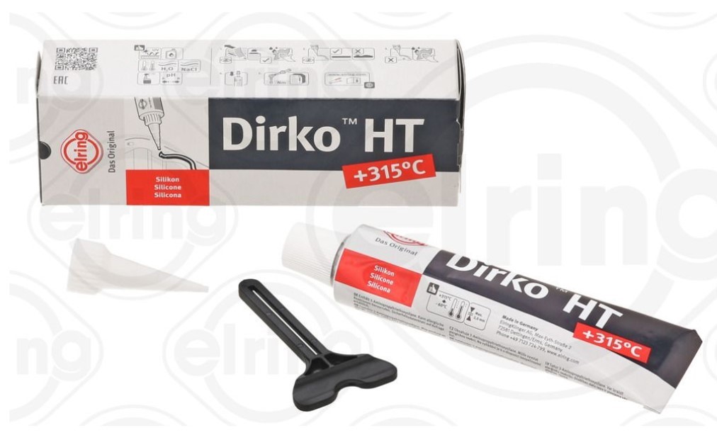SILICON DESDE -60 °C, HASTA 315 °C NEGRO ELRING