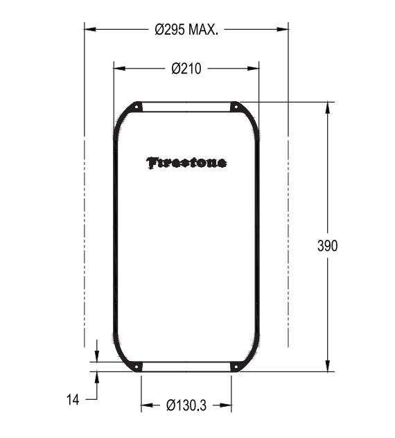 BOLSA AIRE DEL/TRAS O370/371/400/500 M/R VOLVO B10M TRAS FIR